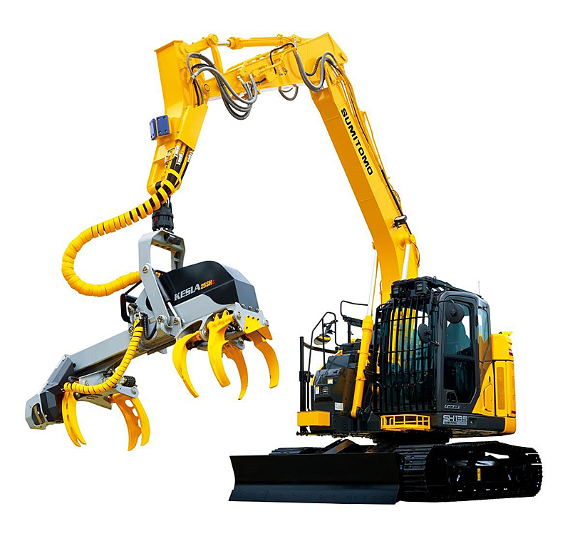 SH135X-7林業仕様機の発売について | 住友建機株式会社