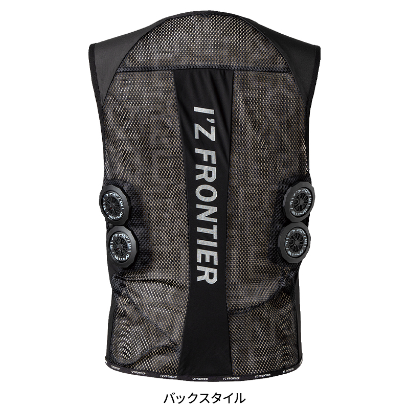 作業服の通販 冷却ペルチェ4個タイプ インナーベスト&デバイス