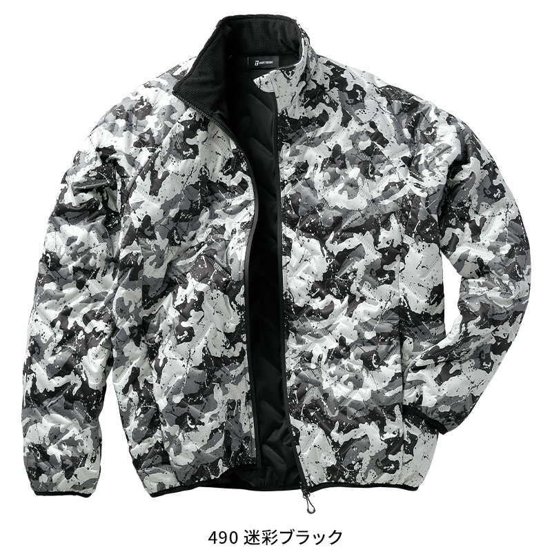 作業用 防風中綿ストレッチジャケット クロダルマKURODARUMA 54387