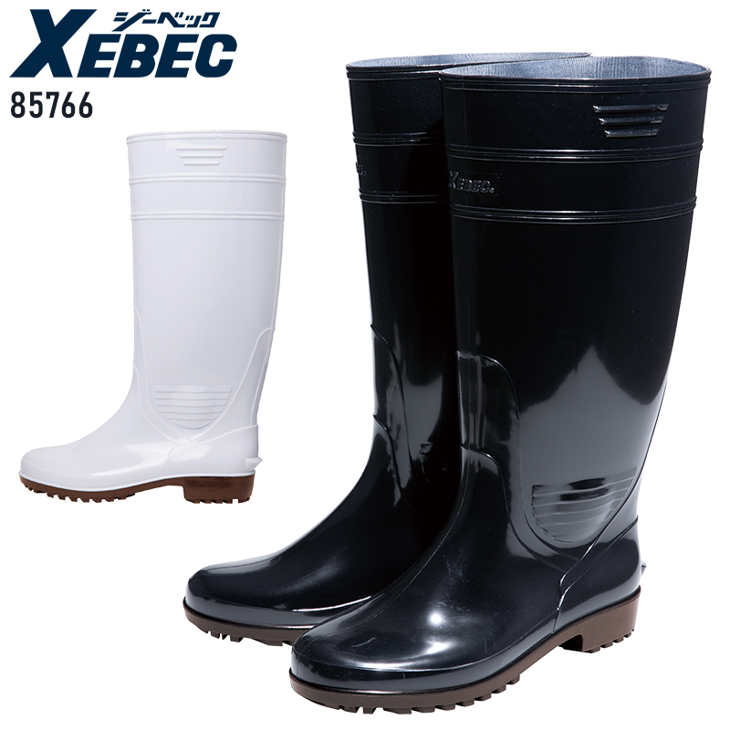 作業用長靴（先芯なし） スリップオン 長靴ショート ジーベックXEBEC