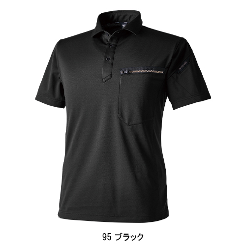 作業服・作業用品 T/Cワークニットショートポロシャツ TS-DESIGN TS