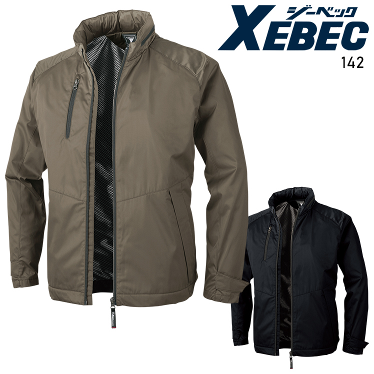 作業服・作業用品 軽防寒ブルゾン ジーベックXEBEC142【サンワーク本店】