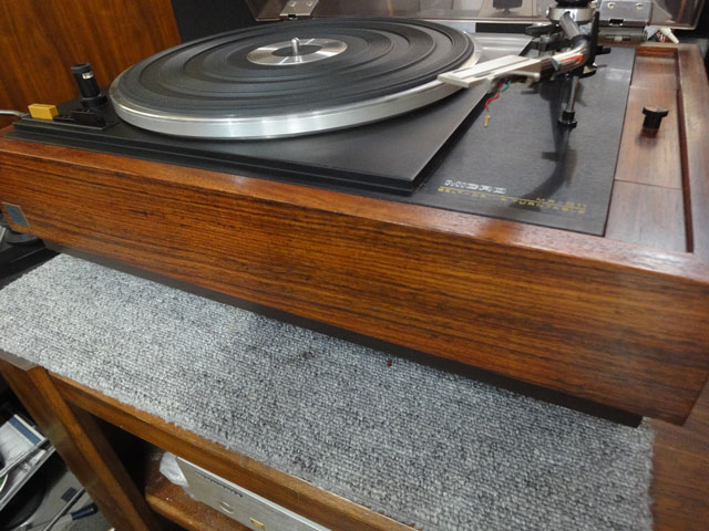 ☆MICRO レコードプレーヤー型クリーナー MR-611 (ローズカラー