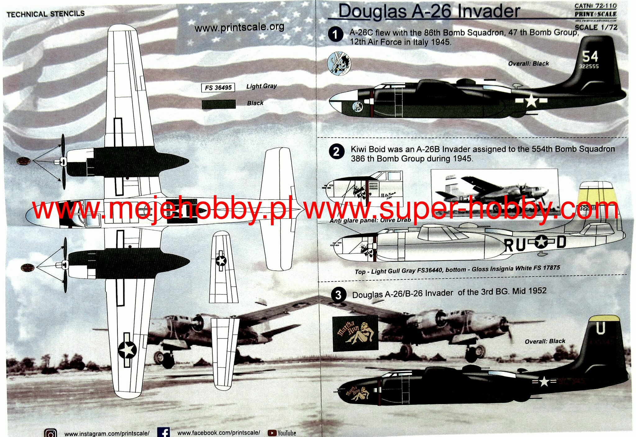 Douglas A-26 Invader 1/72 スケール 2026年最新】Yahoo!オークション