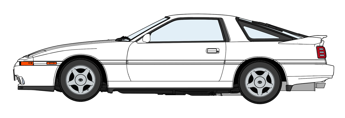 Toyota Supra A70 2.0 GT Twin Turbo 1990 Hasegawa 20600