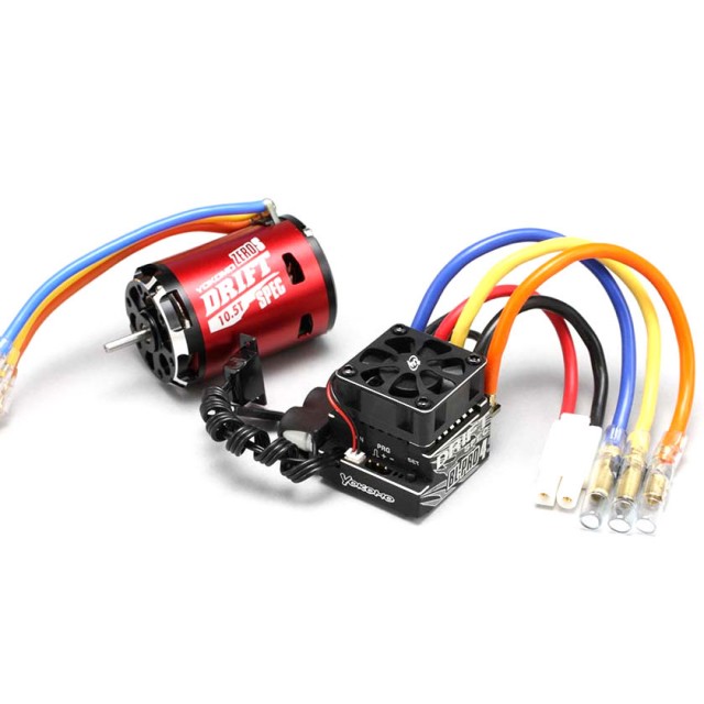 ヨコモブラシレスコンボPRO4 ドリフトスペック BL-PRO4D/S105D(レッド