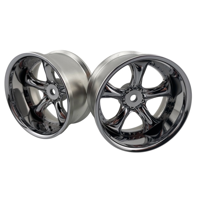 WORK VS KF# WHEEL DEEP RIM off8 Chrome [LW-0908C] - スーパーラジコン
