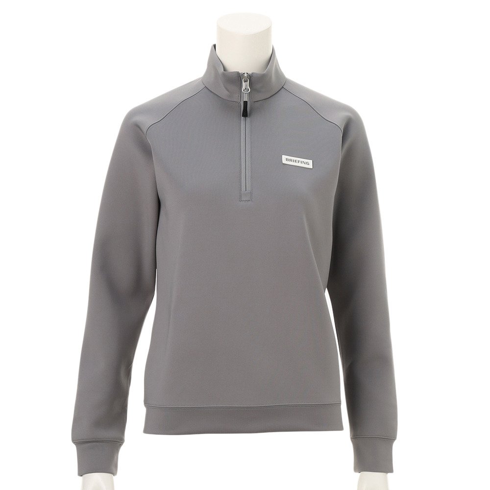 BRIEFING 長袖 ハーフジップ ストレッチ ブリーフィング アウター L