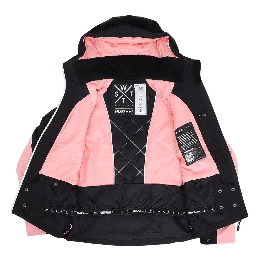 ワッツ（WATTS）（レディース）スキーウェア スノージャケット 1X-ICES