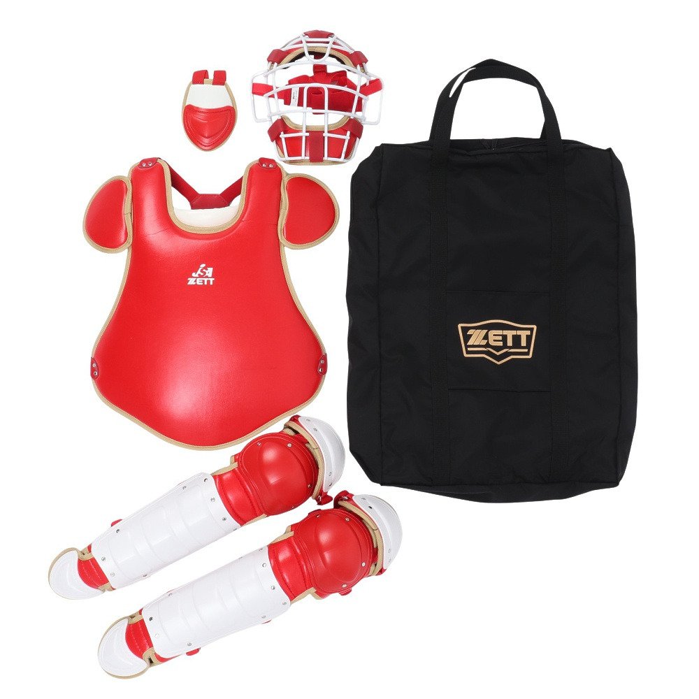 ゼット（ZETT）（メンズ）ソフトボール キャッチャー防具 4点セット