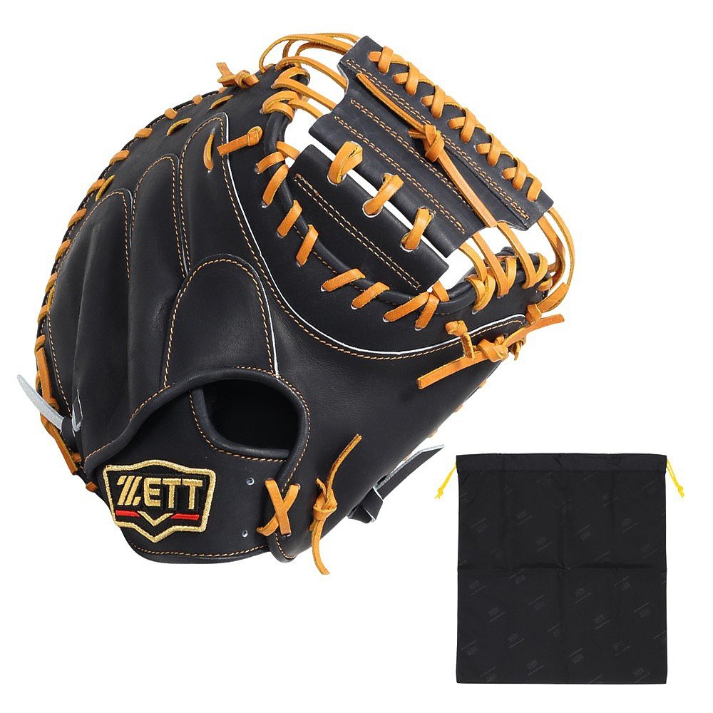 ゼット（ZETT）（メンズ）軟式用グラブ 捕手用 プロステイタス