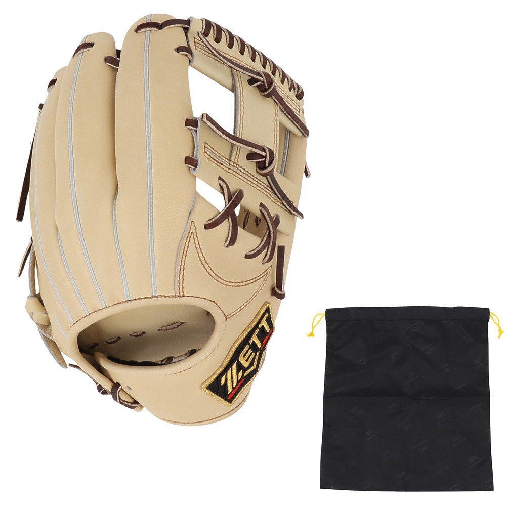 ゼット（ZETT）（メンズ）軟式用グラブ 内野手 プロステイタス