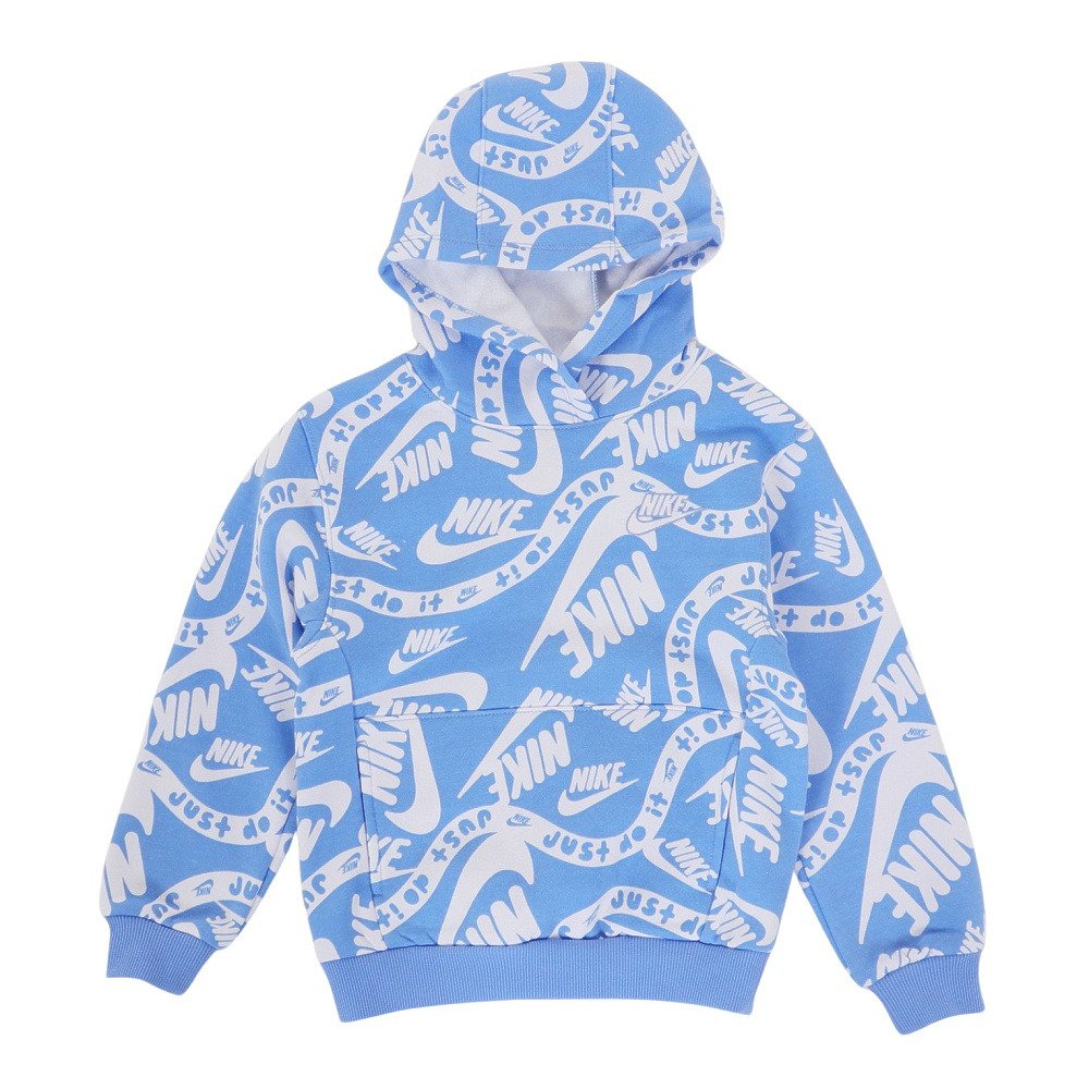 ナイキ（NIKE）（キッズ）ジュニア パーカー B NSW CLUB AOP プル