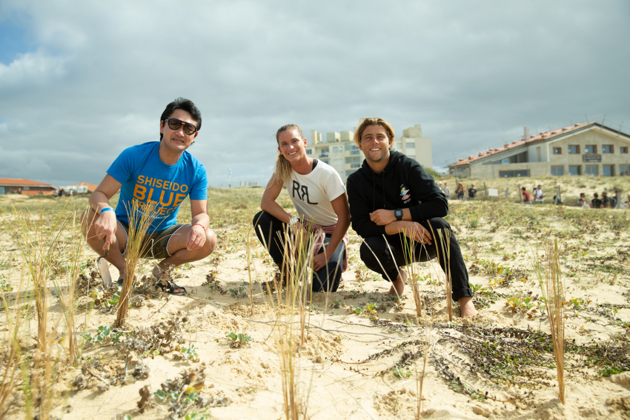 フランスでの植樹・ビーチクリーンに五十嵐カノアも参加「SHISEIDO