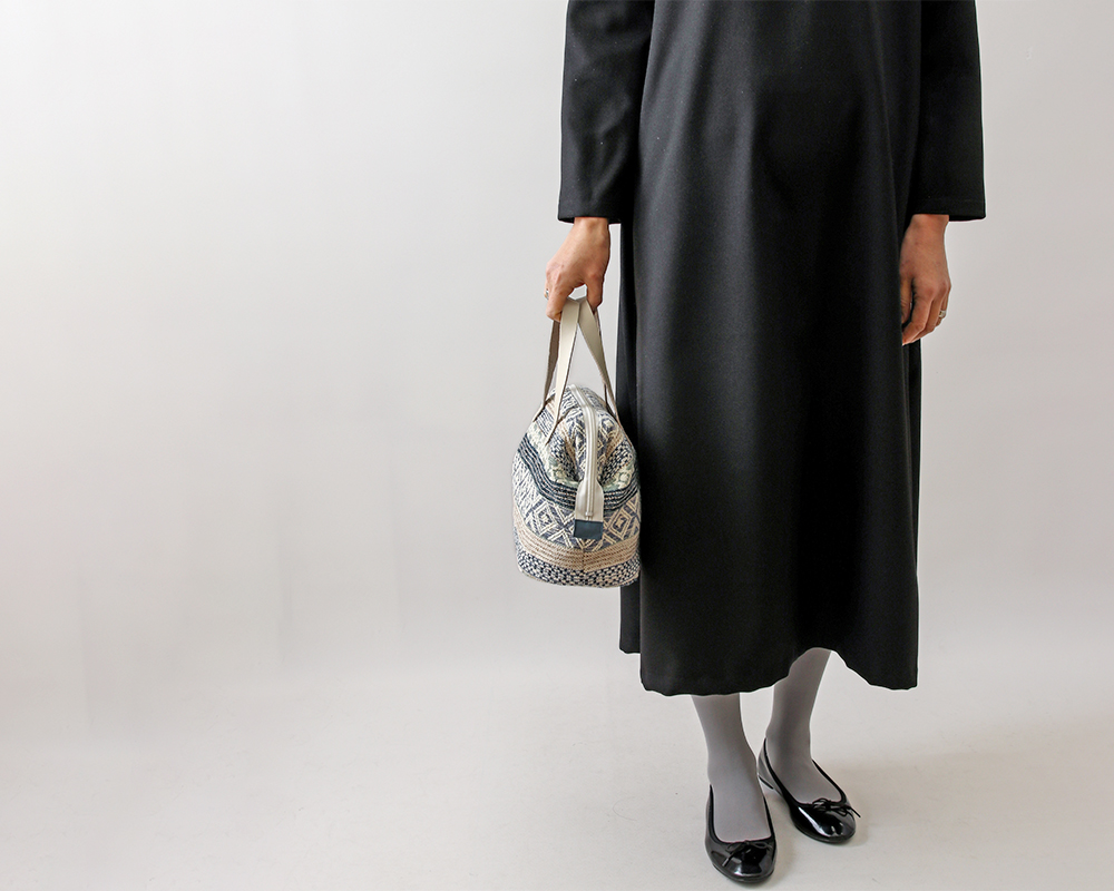 ☆KAMAKURA Sapphire ワイヤー口金ボストンバッグ(S)キット [M便NG]の