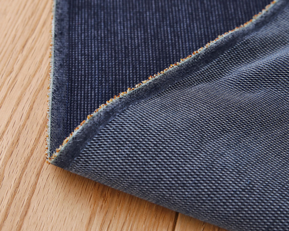 ヴィンテージソフト加工＞インディゴ染めコードレーン Nicole [M便 1/4