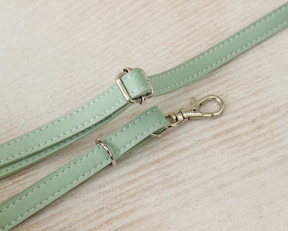 合皮 ショルダーストラップ（送りカンタイプ）約10mm巾 [M便 1/4] [K