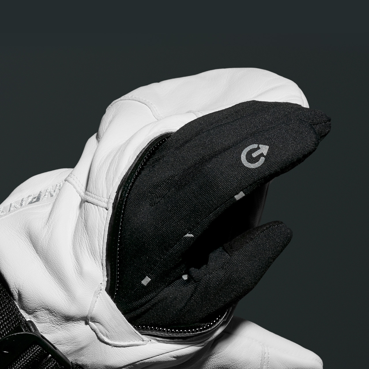 レザースキーミトングローブ Booco(ユニセックス）SWANY GLOVES