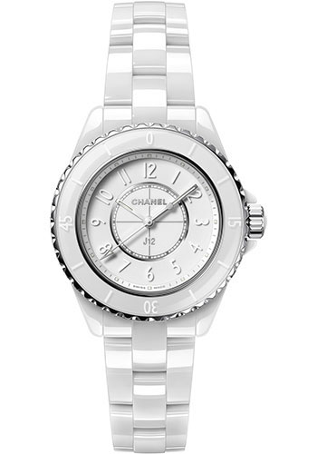 Chanel H6345 J12 White Ceramic 33mm Quartz Watch