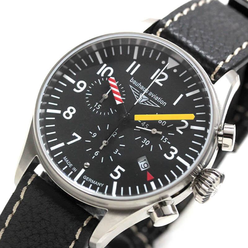 バウハウス（BAUHAUS）AVIATION クォーツ クロノグラフ 2788-5QZ