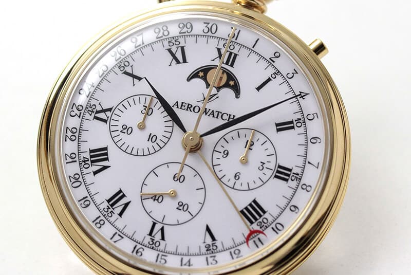 アエロ（AERO）クロノグラフ 手巻き式 69681J101 懐中時計 – 正美堂時計店