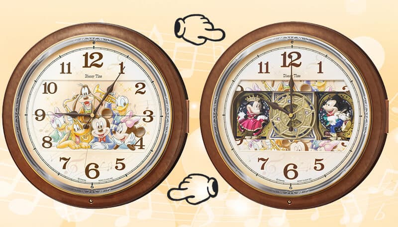 SEIKO（セイコ）キャラクタークロック ミッキーマウス Disney Time