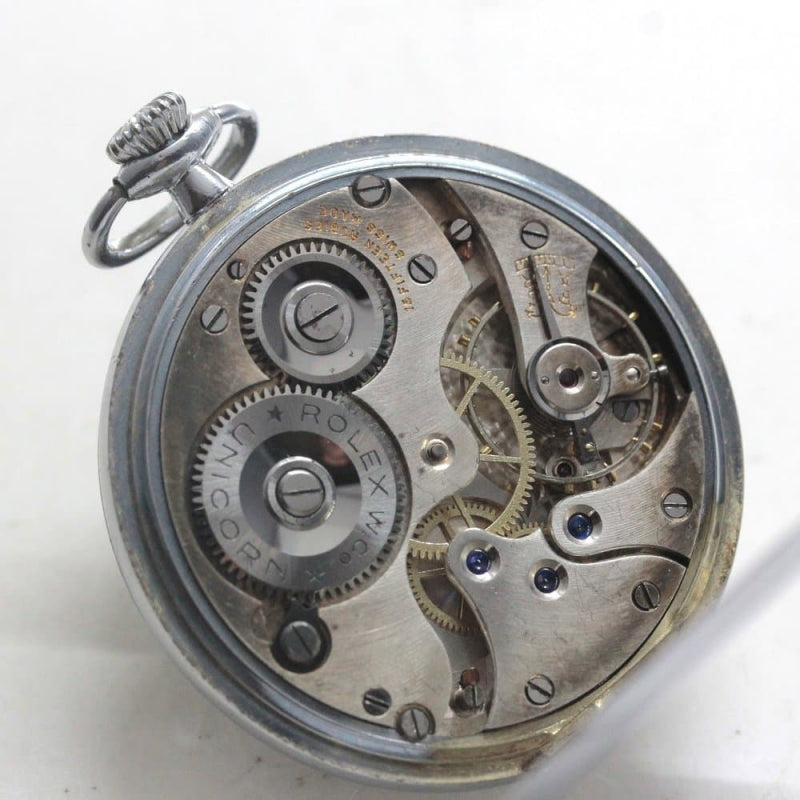 アンティークロレックス（ROLEX）/手巻き式懐中時計/オープンフェイス