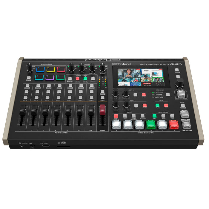 特典付き】Roland VR-6HD ストリーミングAVミキサー - 業務用撮影