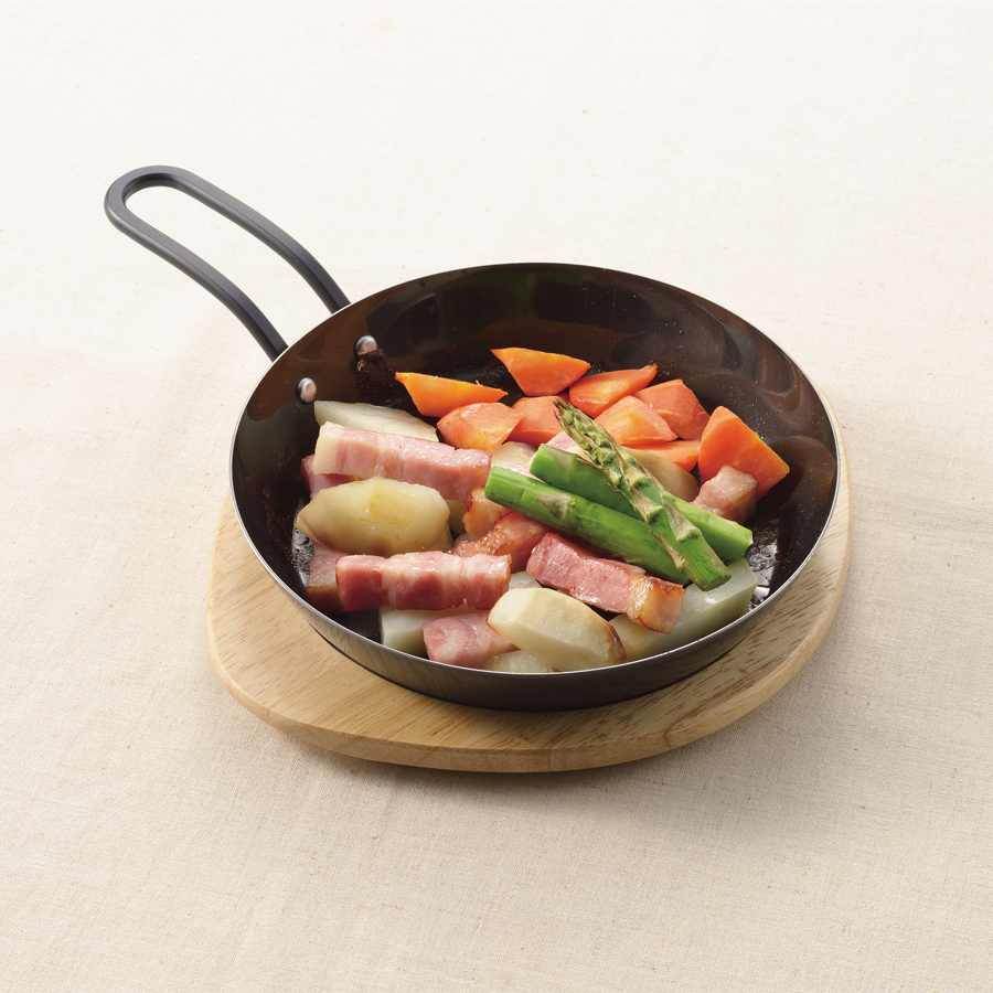 ラクッキング グリルパン16cm用木製プレート HB-999