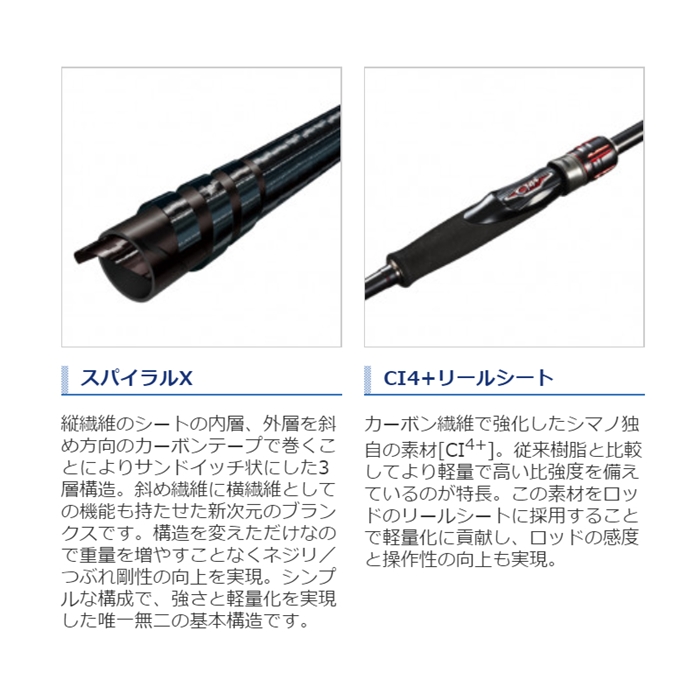 シマノ セフィア TT S86M(エギングロッド ショア)[2020年モデル