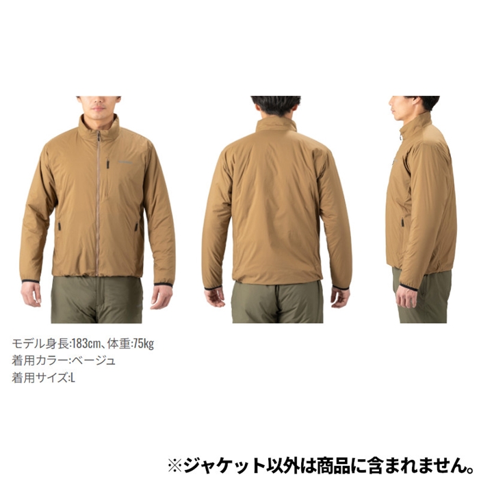 シマノ アクティブインサレーション ジャケット M ネイビー WJ-055W