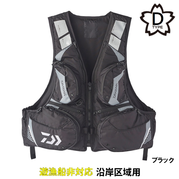 ダイワ DF-3420 フローティングベスト M ブラック ※遊漁船非対応