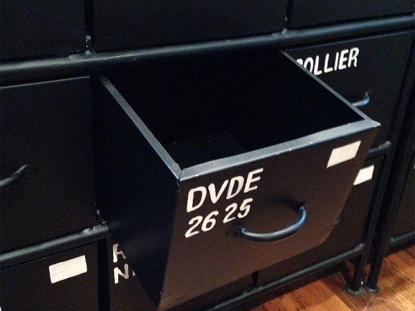 送料無料 MSG インダストリアル スチールチェスト （12杯引き出し