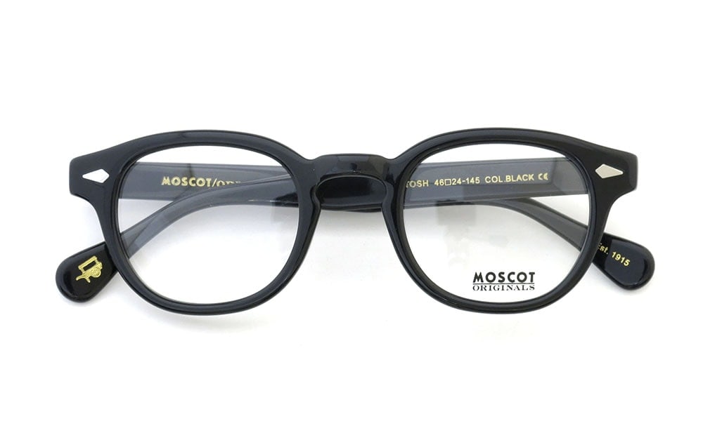 モスコット MOSCOT 定番メガネ LEMTOSH レムトッシュ通販 BLACK 46size