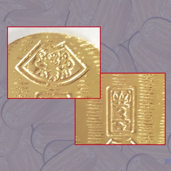 純金箔壱両天保小判(レプリカ小判,金運,財運,招福,PP袋入り)BST-5-2