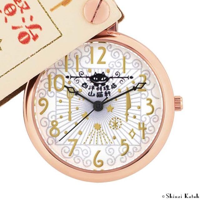 Shinzi katoh氏デザイン「宮沢賢治幻燈館／バッグチャームウォッチ」SF