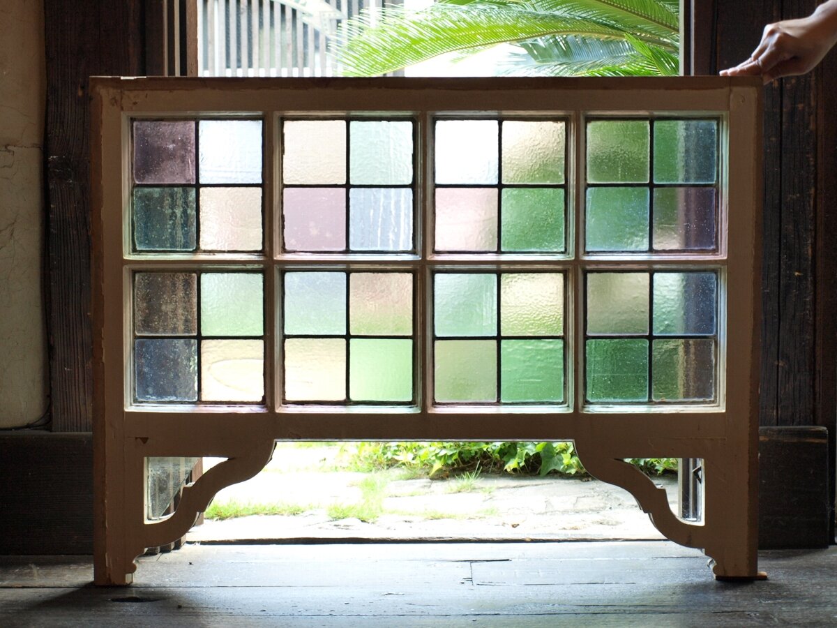 ステンドグラス - 色ガラス(12342) | アンティークハウス ポートベロ