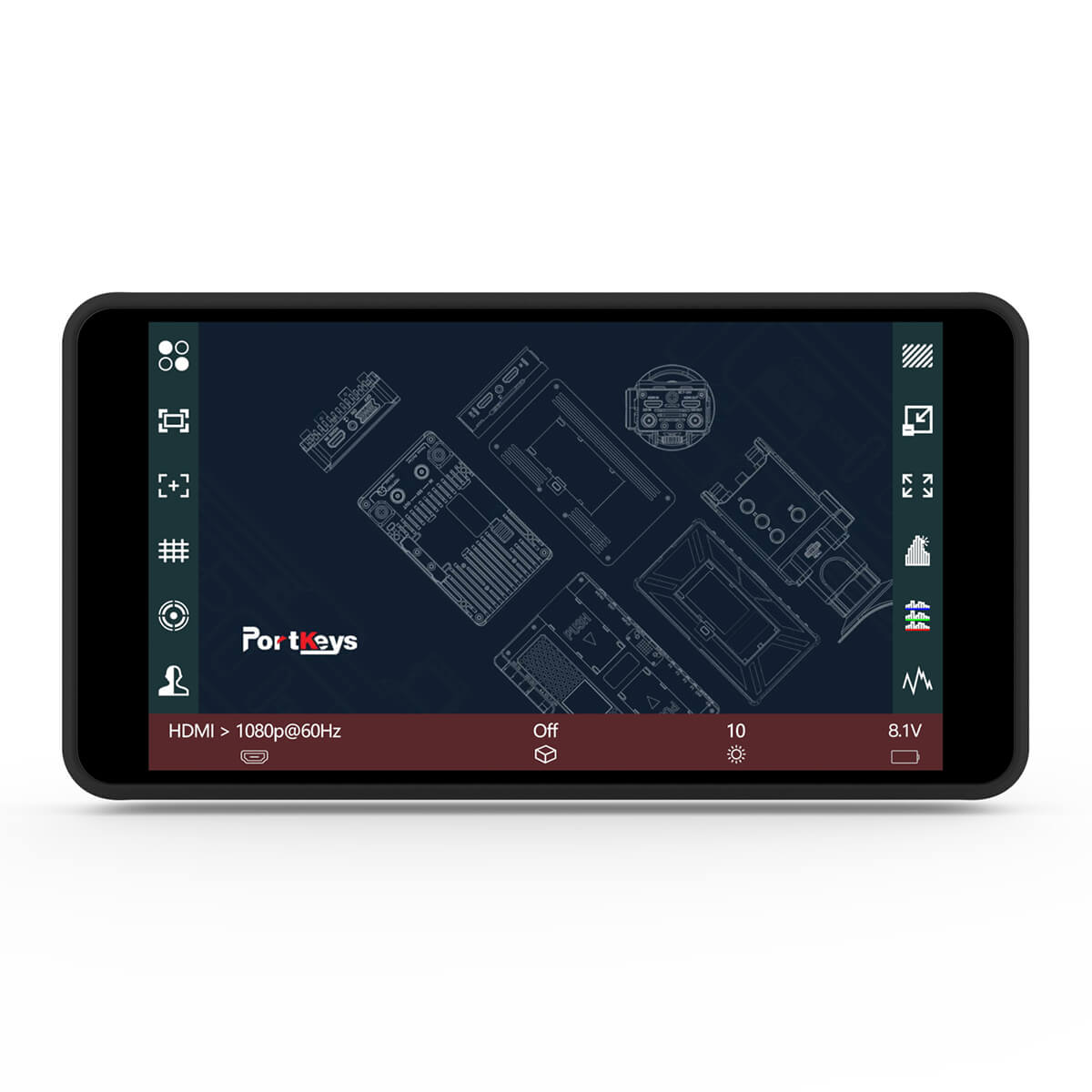 PT5 II 5インチモニター 4K30p HDMIカメラモニター | Portkeys公式サイト