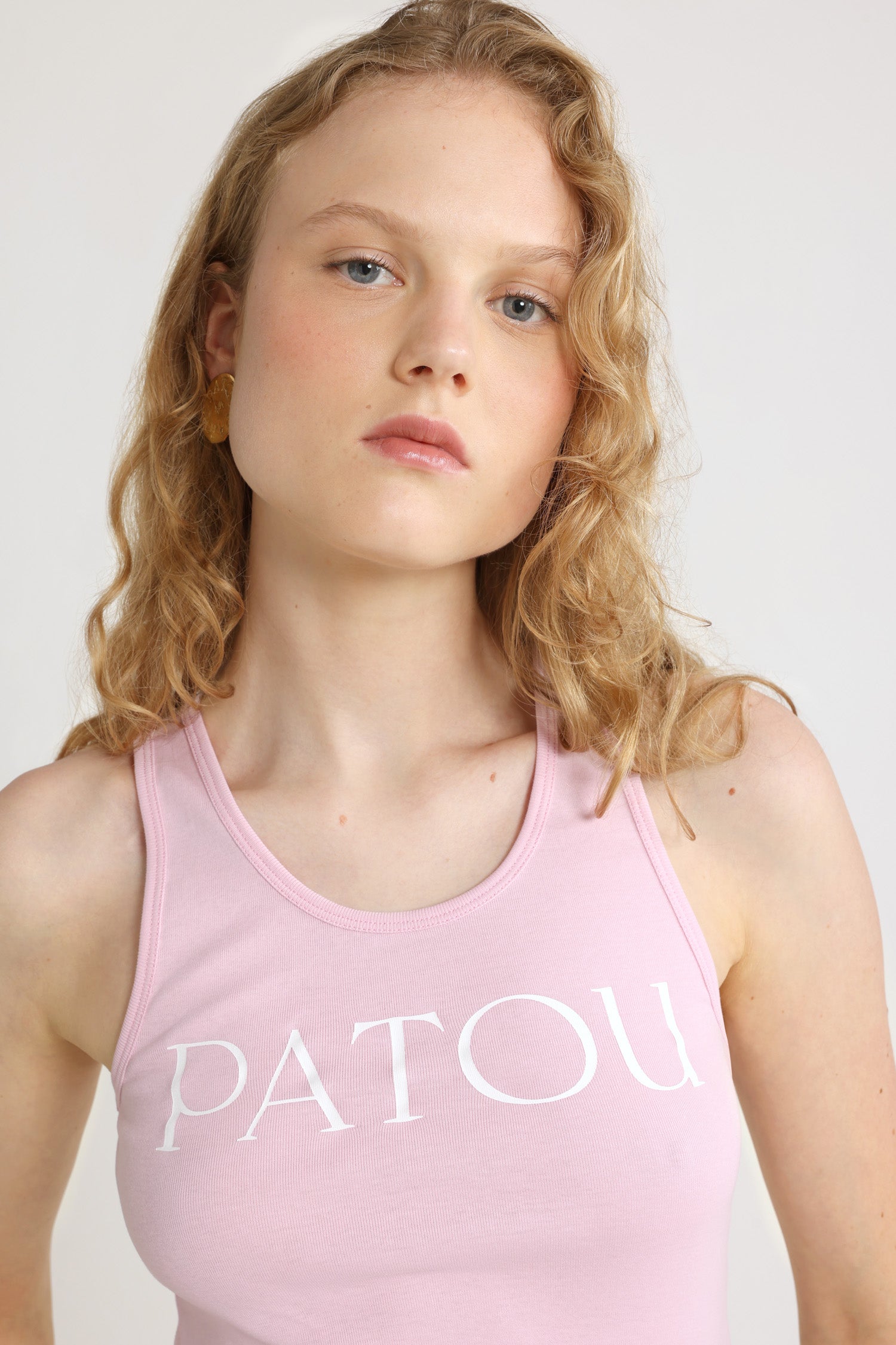 Patou | オーガニックコットン パトゥロゴ タンクトップ