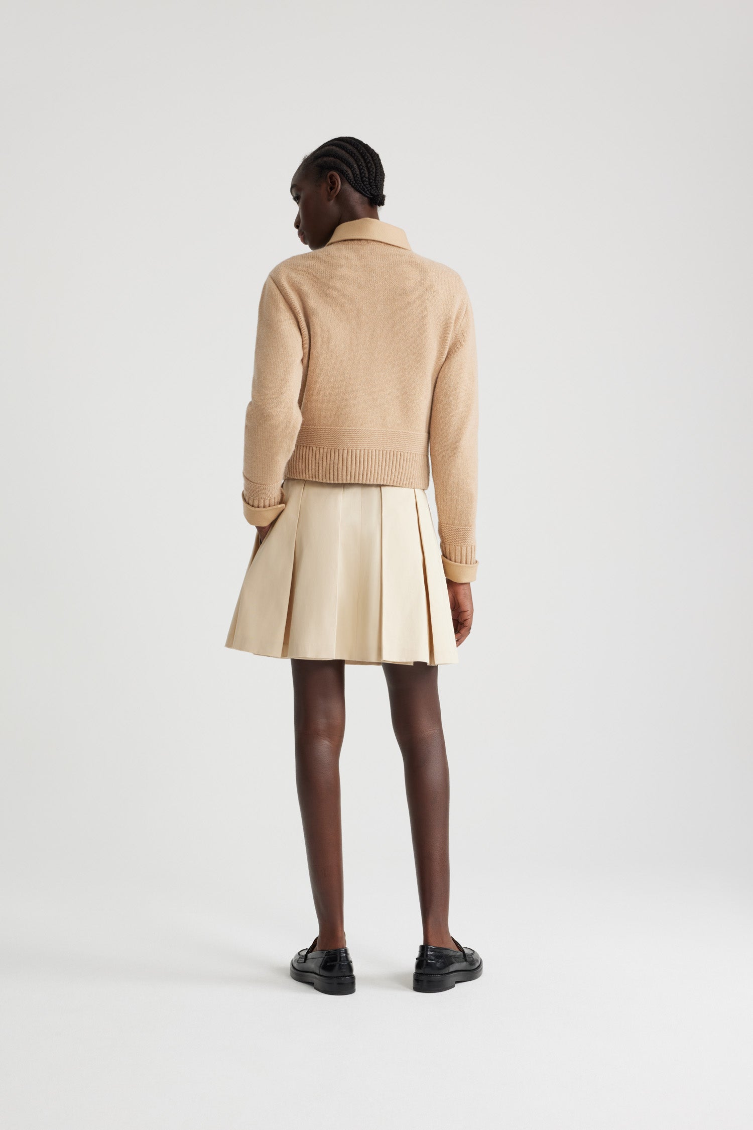 Patou | サステナブルウール＆カシミヤ パトゥ インターシャ セーター