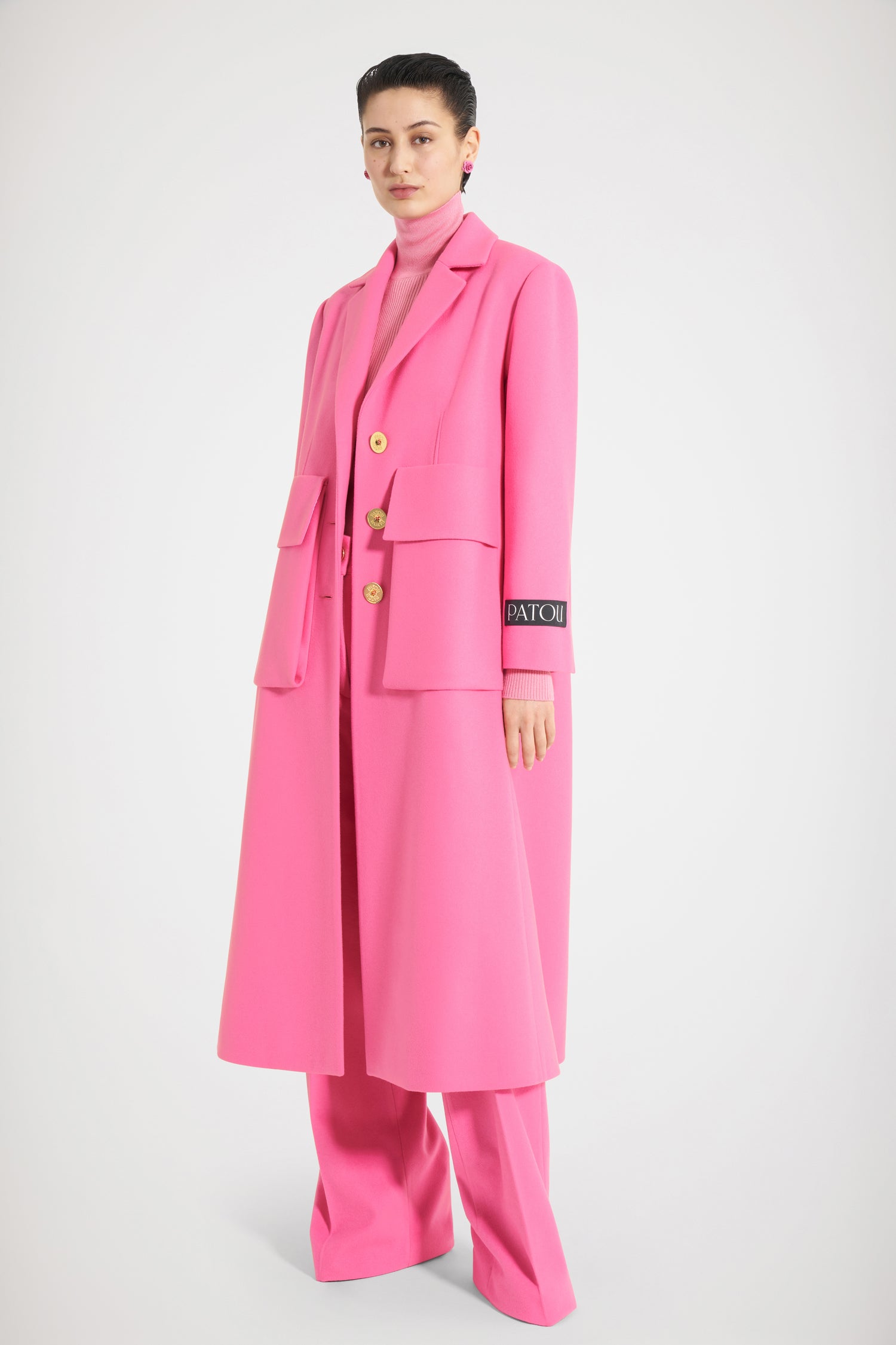 Patou | ウール マキシポケットコート