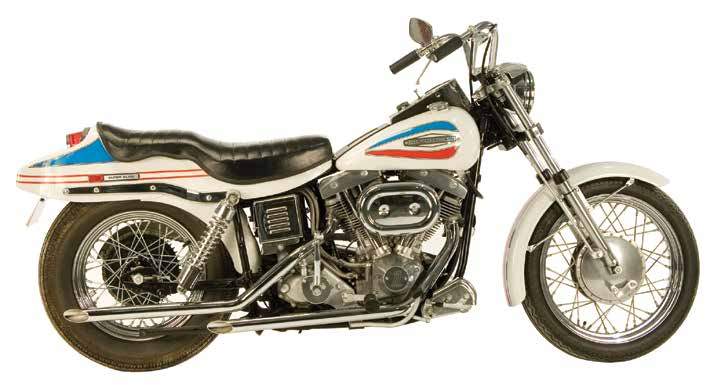 FX Model Shovelhead Over The Transmission Exhaust Systems For 1971