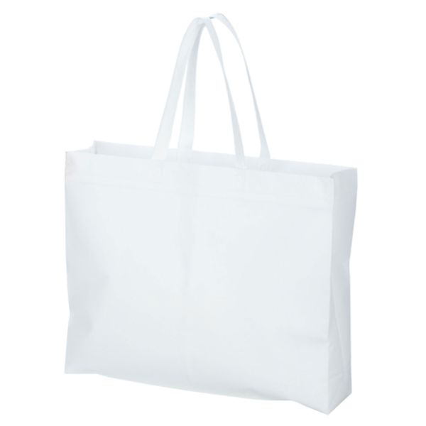 エコバッグ 不織布バッグ 特大 白 廣川 | テイクアウト容器の通販