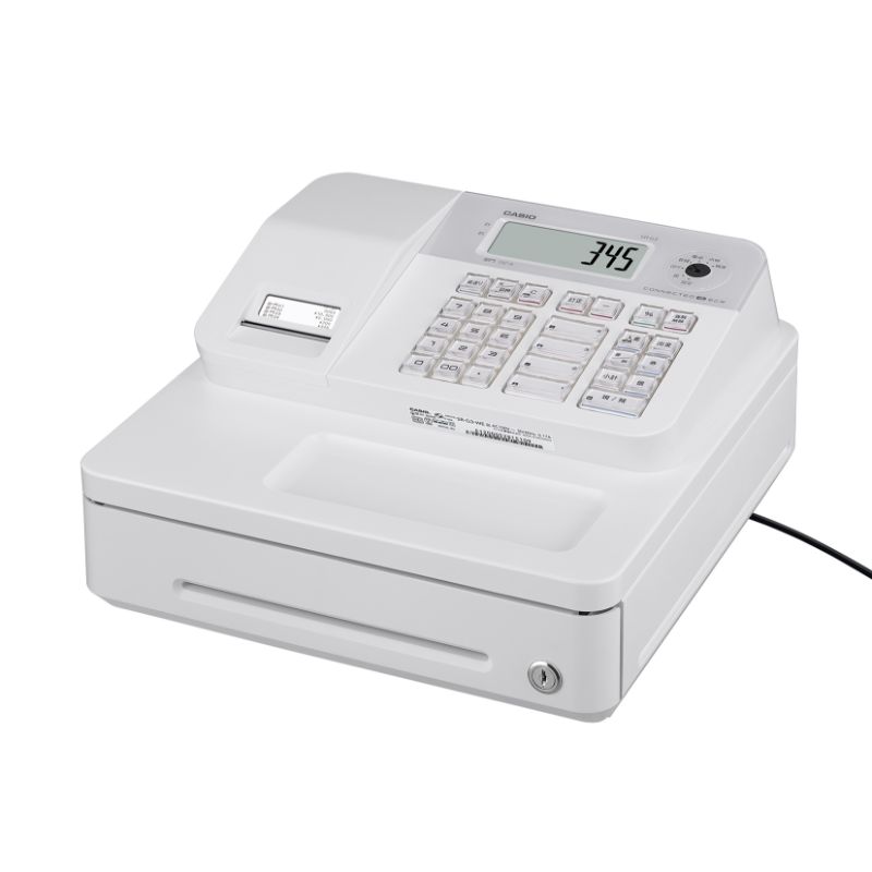 カシオ計算機 レジスター SR-G3-EX WE カシオ | テイクアウト容器の