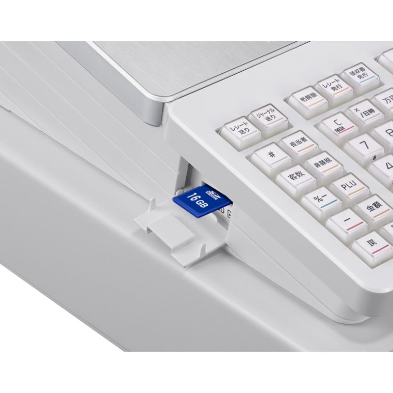 カシオ計算機 レジスター SR-S4000-EX WE カシオ | テイクアウト容器の