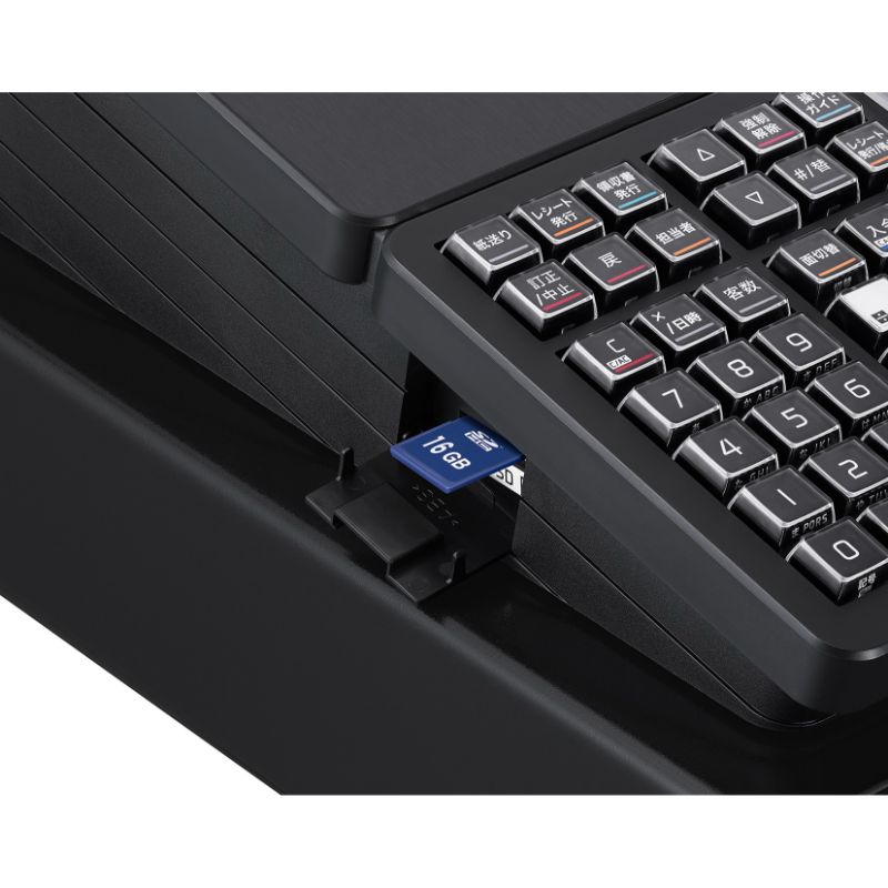 カシオ計算機 レジスター SR-C550-EX BK カシオ | テイクアウト容器の