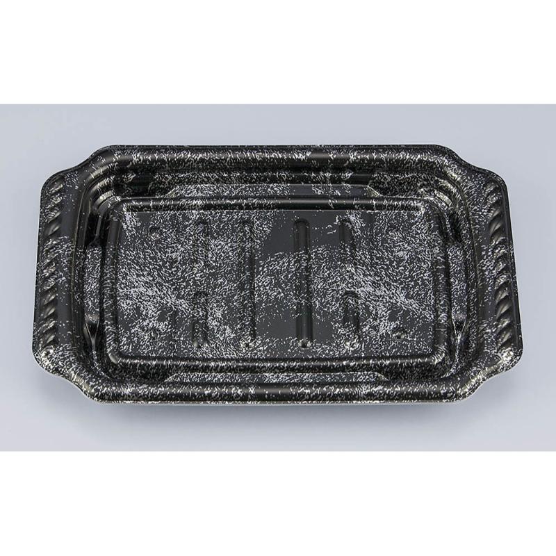 軽食容器 TNプレト22-15 珠玉黒本体 シーピー化成 | テイクアウト容器