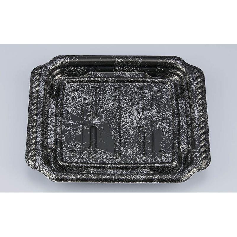 軽食容器 TNプレト22-15 珠玉黒本体 シーピー化成 | テイクアウト容器