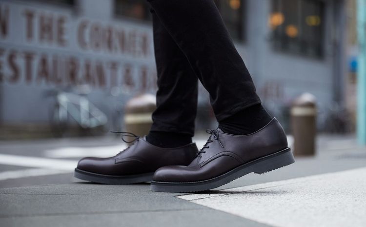 PADRONE URBAN LINE – DERBY PLAIN TOE SHOES / DANTE | PADRONE