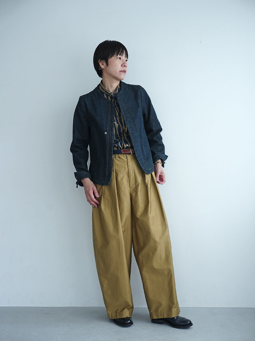 パラスパレスのデニム デニムジャケットとスカート PAL'LAS PALACE